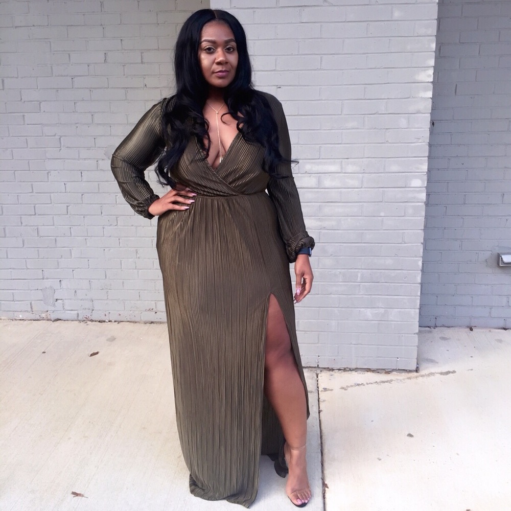 Satin Dress
